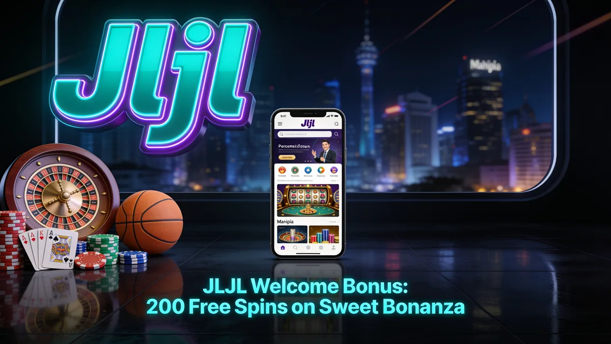 JLJL Welcome Bonus: 200 Free Spins on Sweet Bonanza for players in the Philippines